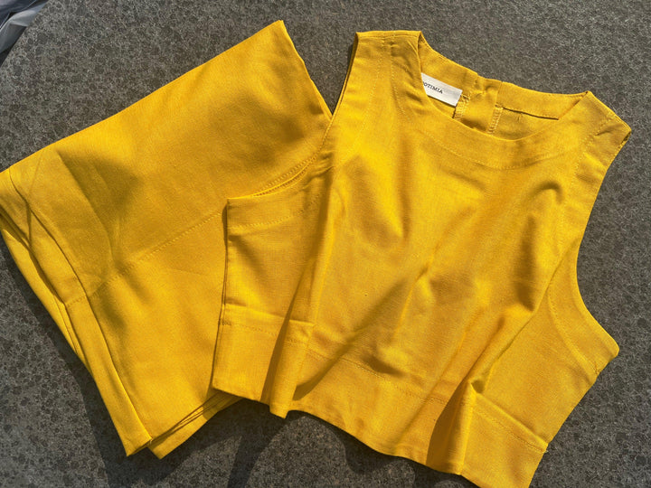 Set Chic Senza Maniche 2 Pezzi