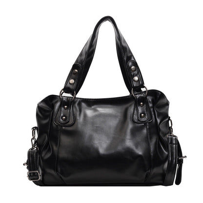 Borsa a spalla di alta gamma in stile retro casual