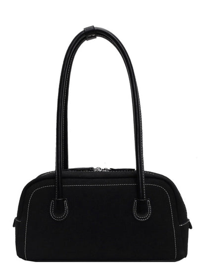 Borsa a spalla retro satinata borsa cuscino casual