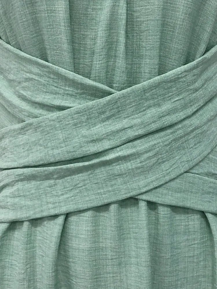 Sage | Abito Boho A-Line Senza Maniche