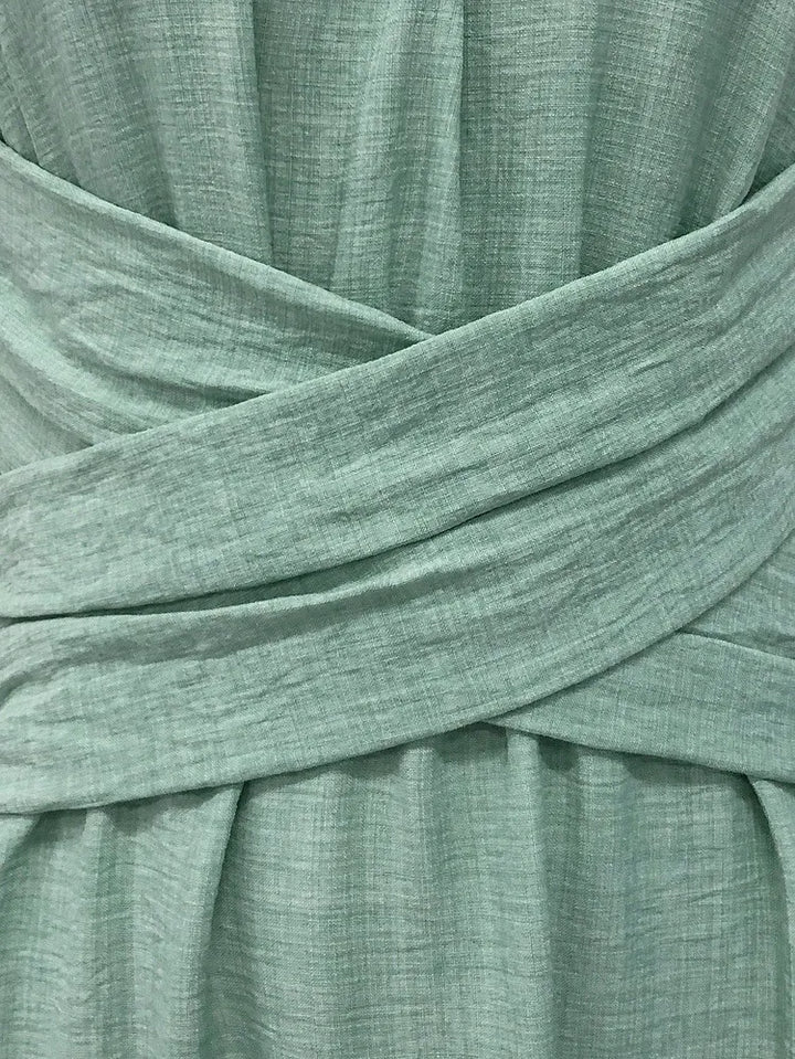 Sage | Abito Boho A-Line Senza Maniche