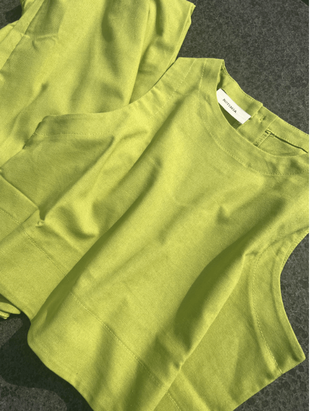 Set Chic Senza Maniche 2 Pezzi