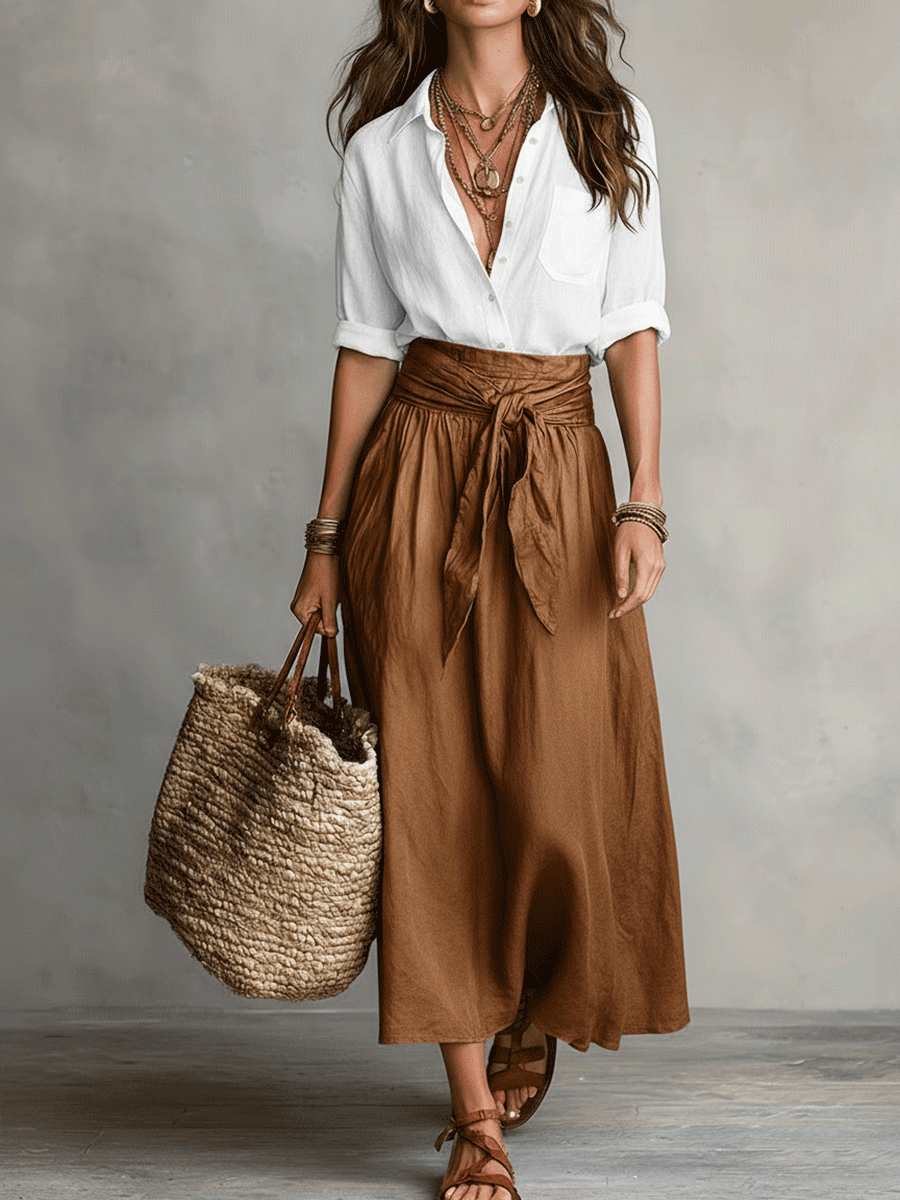 Set Gonna Boho Eleganza Senza Sforzo