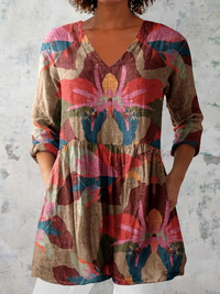 Sarah | Blusa Lunga con Scollatura a V