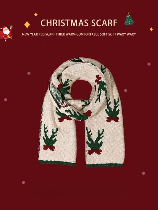 Scarf di Natale Retro Rosso