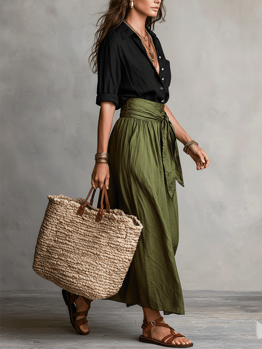 Set Gonna Boho Eleganza Senza Sforzo