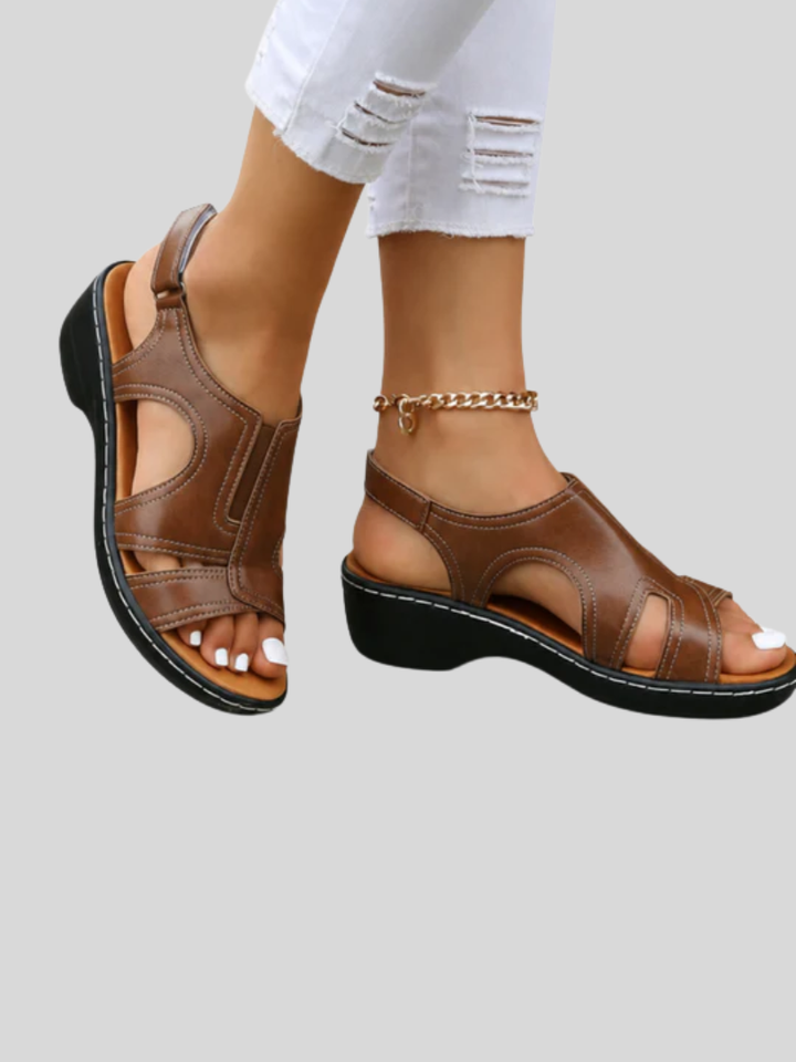 Jolie™  | Sandali in Pelle Ortopedica