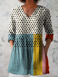 Valerie | Blusa Lunga con Scollatura a V