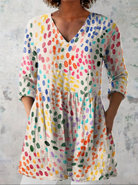 Pauline | Blusa Lunga con Scollatura a V