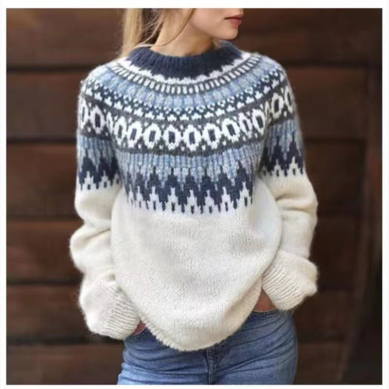Maglione Spesso Casual da Donna