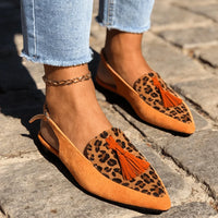 Marisa Mules Senza Tallone con Frange