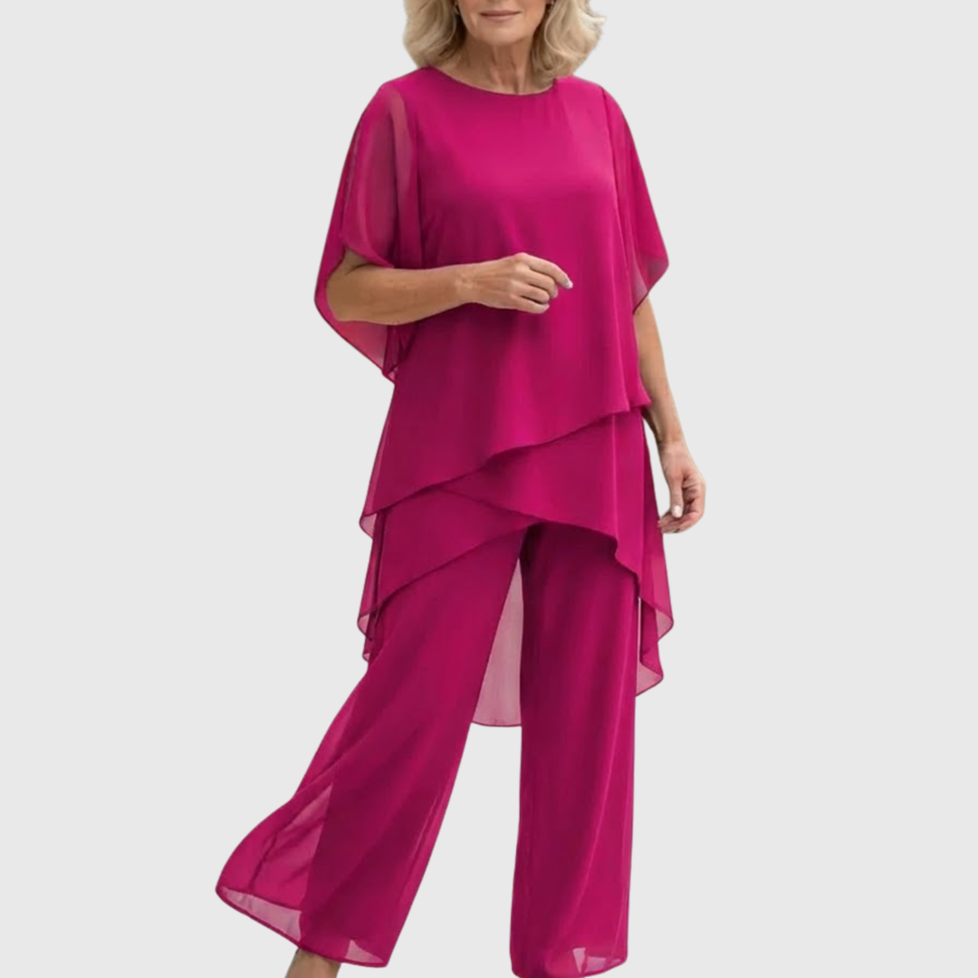 ELARA | Set Palazzo Fluido per Comfort e Stile Elegante