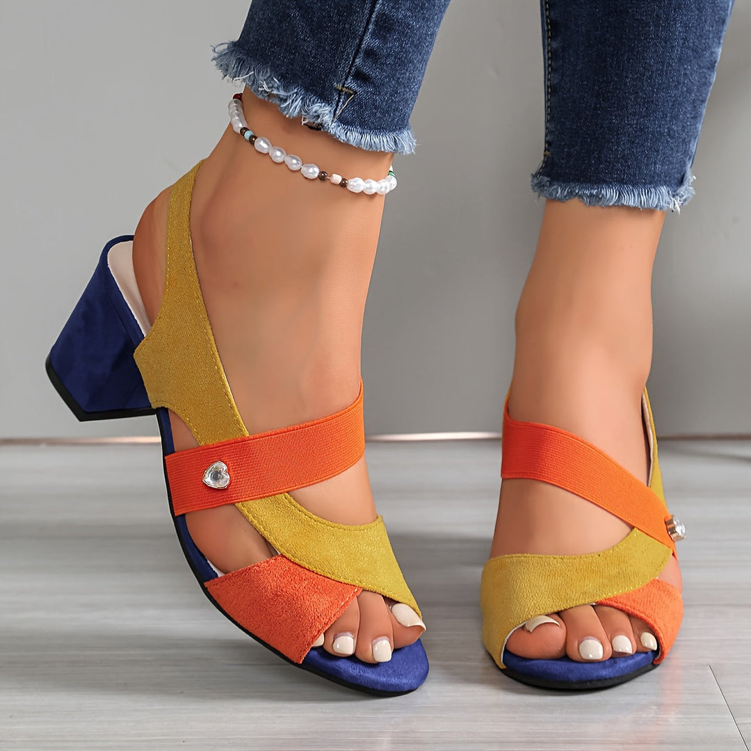 Lucia™ | Tacchi a Blocco Comfort Ortopedici