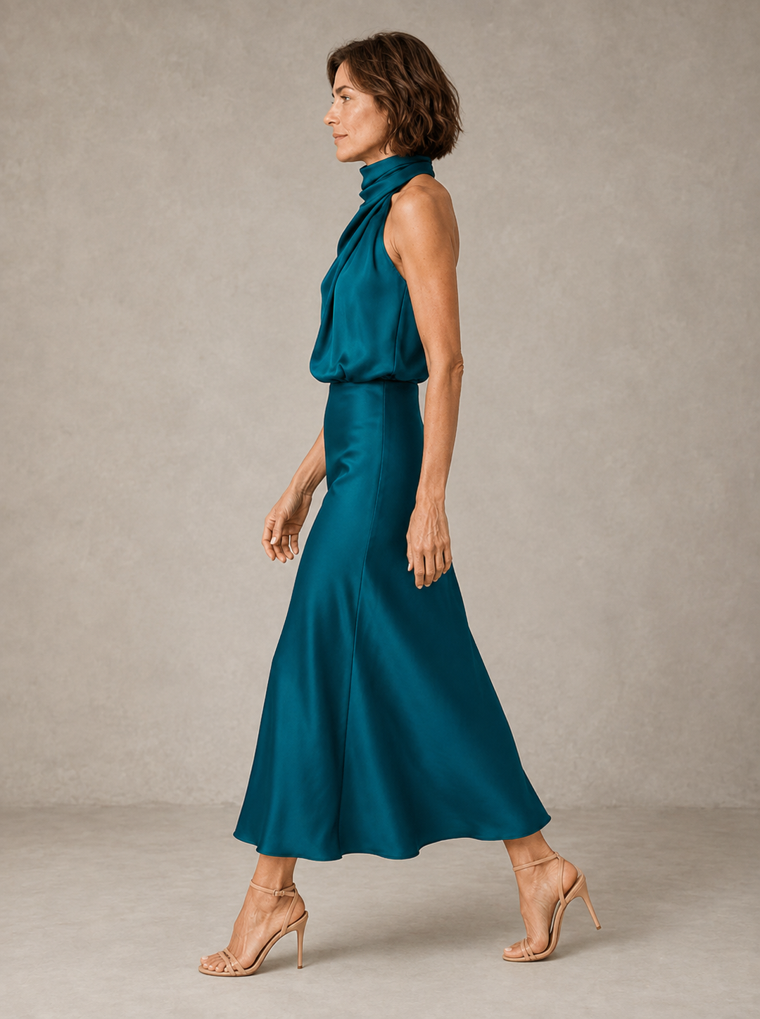Harper | Abito Sera in Satin