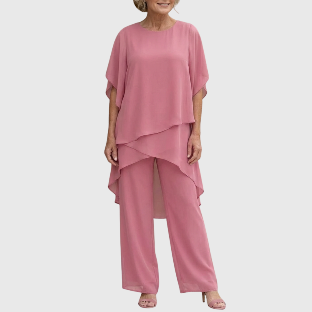 ELARA | Set Palazzo Fluido per Comfort e Stile Elegante