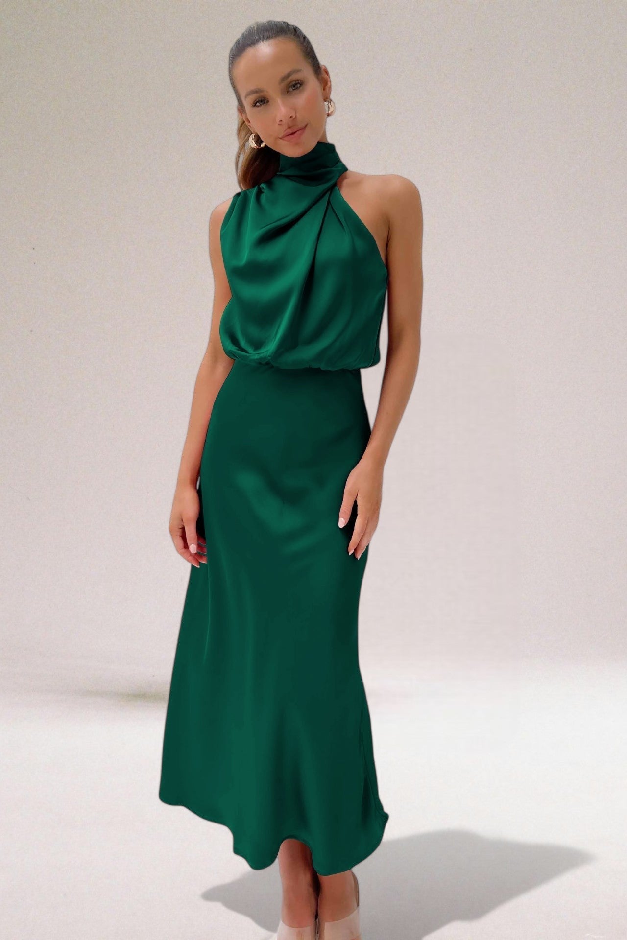 ELARA™ - Abito da Sera Elegante in Satin