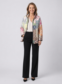 DELACROIX | Giacca Trapuntata Patchwork Bohemien Firenze