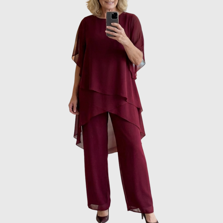 ELARA | Set Palazzo Fluido per Comfort e Stile Elegante