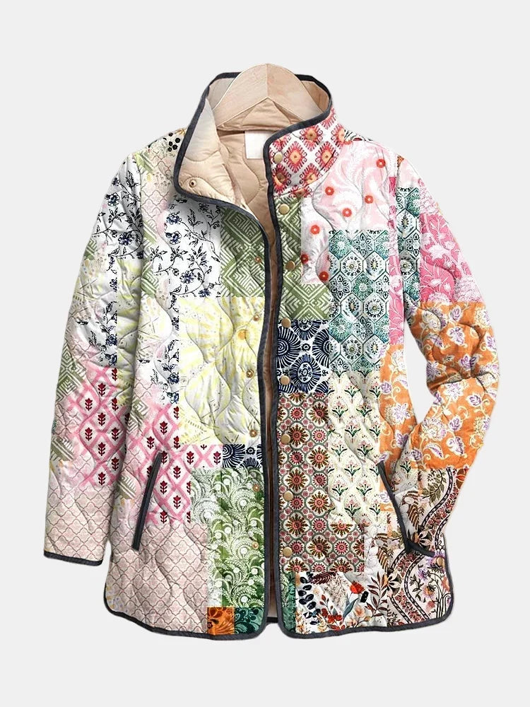 DELACROIX | Giacca Trapuntata Patchwork Bohemien Firenze