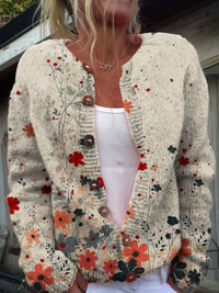 Sabrina™ | Cardigan Floreale Vintage