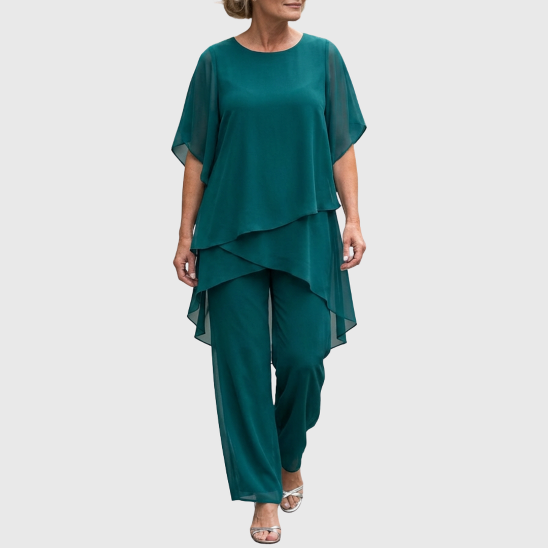 ELARA | Set Palazzo Fluido per Comfort e Stile Elegante