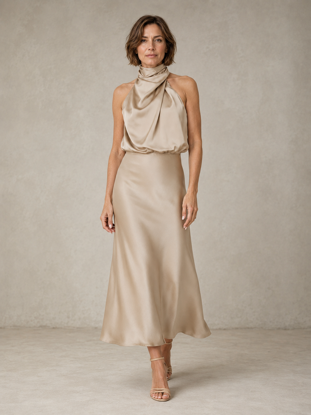 Harper | Abito Sera in Satin