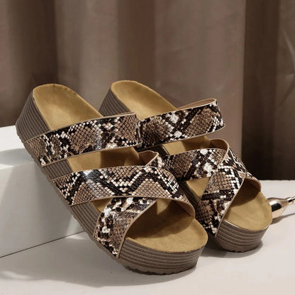 Abigail™ – Sandali Ortopedici con Cinturino in Pelle