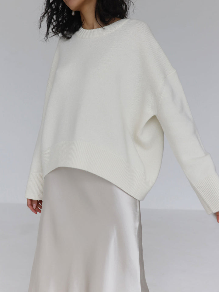 Heidi | Maglione Oversized Con Collo A Giro