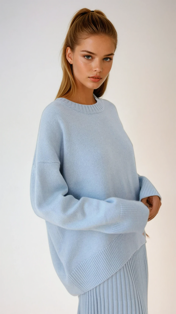 Heidi | Maglione Oversized Con Collo A Giro