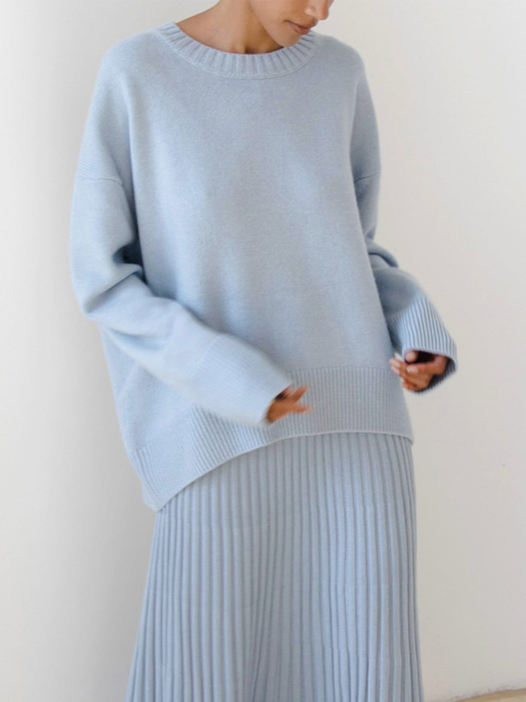 Heidi | Maglione Oversized Con Collo A Giro