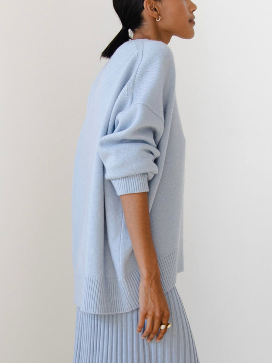 Heidi | Maglione Oversized Con Collo A Giro