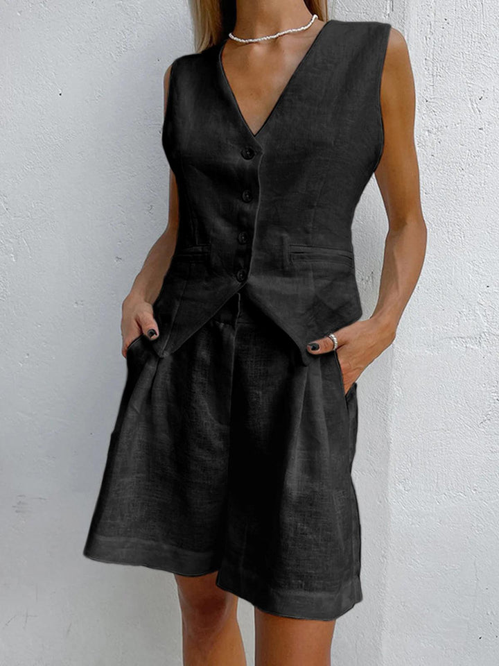 Set di pantaloni corti a due pezzi Paros