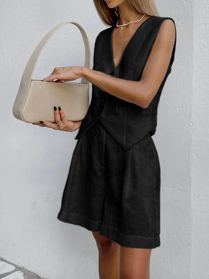Set di pantaloni corti a due pezzi Paros