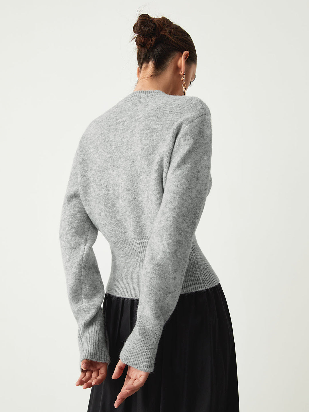 Rosalind | Maglione Morbido con Mezza Zip