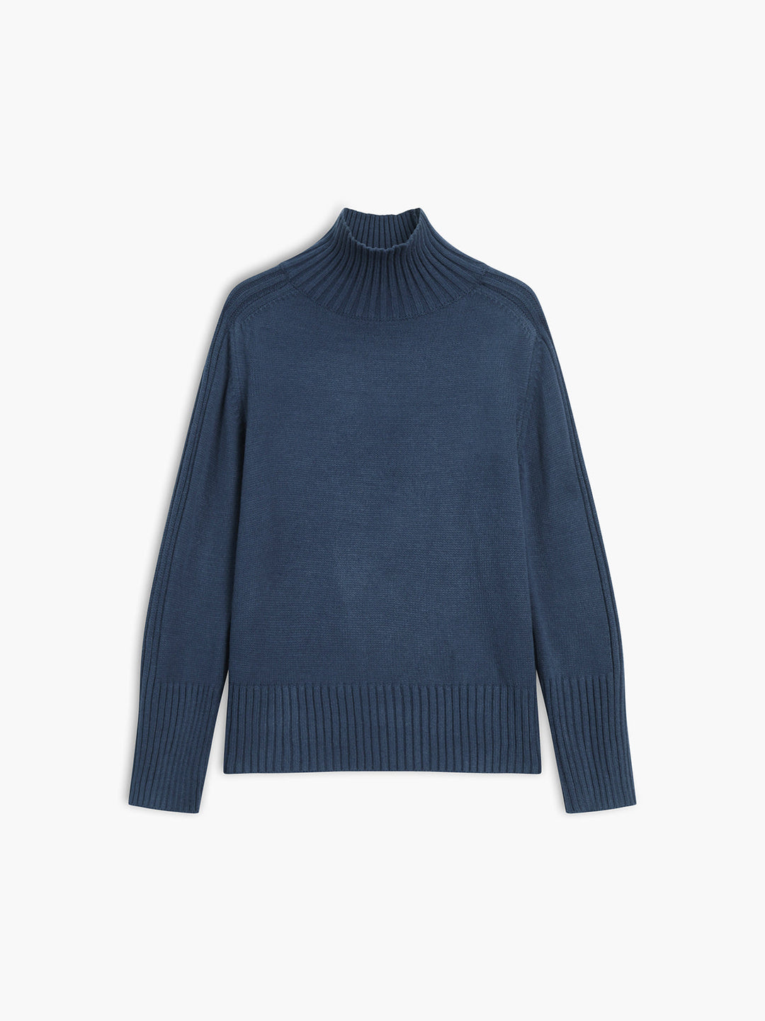 Fern | Maglione a Collo Alto a Coste