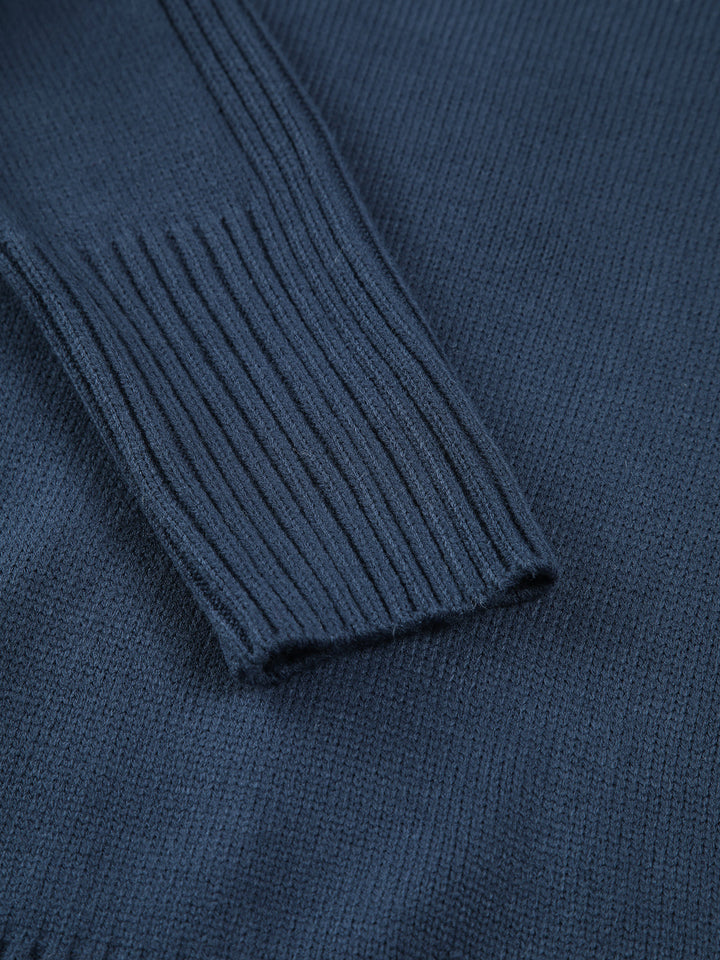 Fern | Maglione a Collo Alto a Coste
