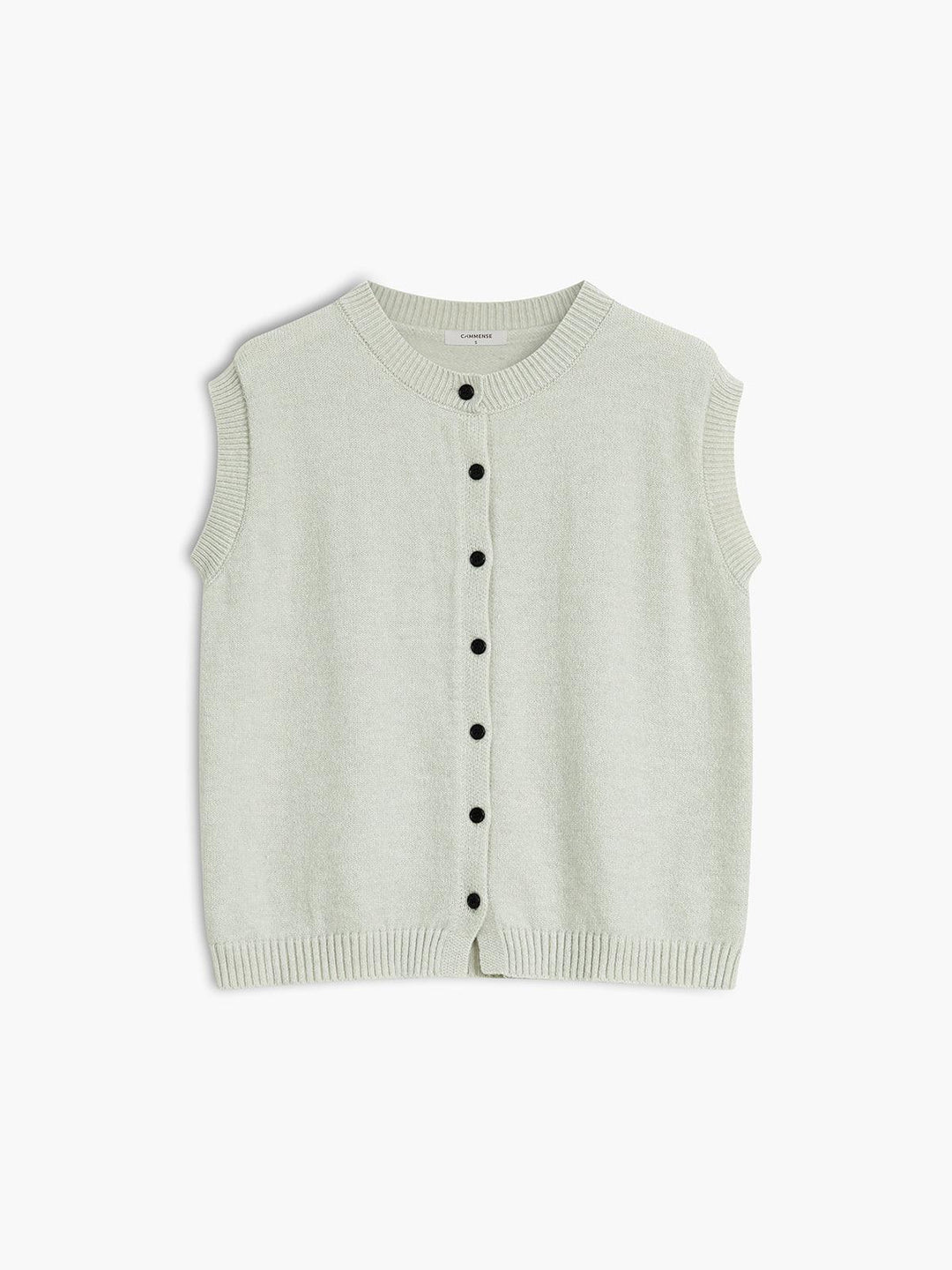 Gilet Casual con Bottoni