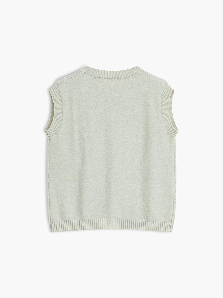 Gilet Casual con Bottoni