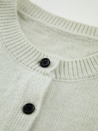 Gilet Casual con Bottoni