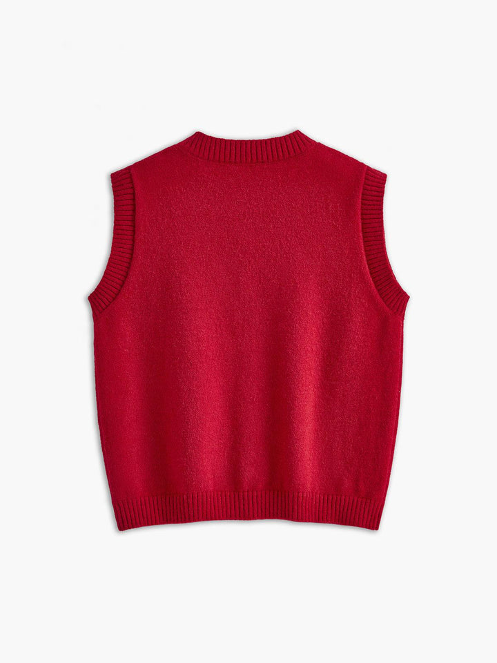 Gilet Casual con Bottoni