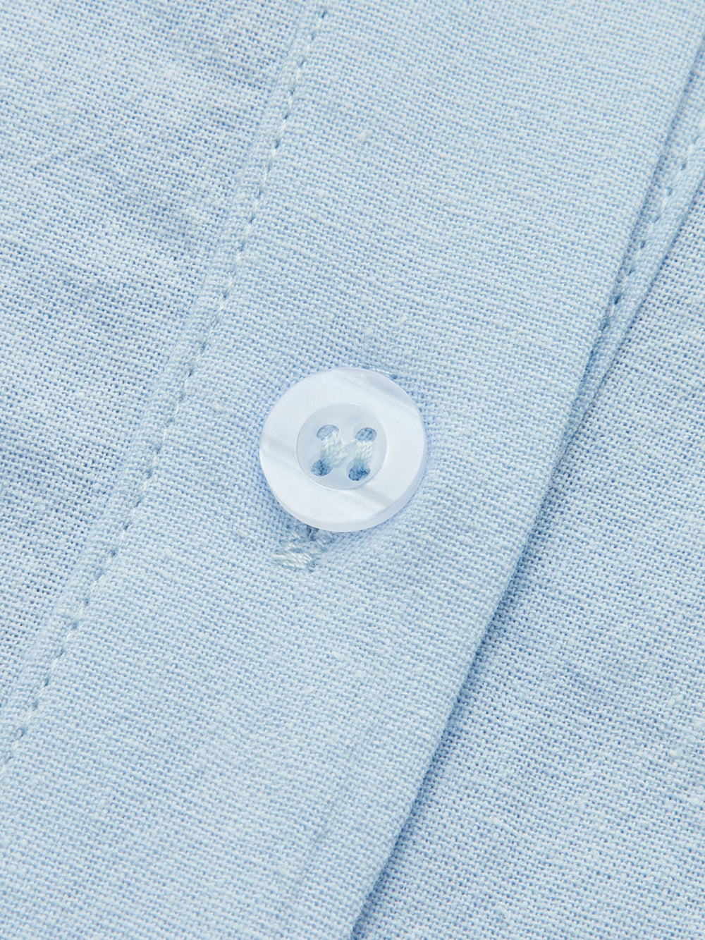 Set di pantaloni corti larghi a maniche lunghe in cotone e lino
