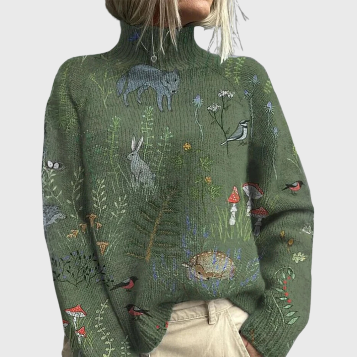 Guinevere | Maglione a Collo Alto Confortevole