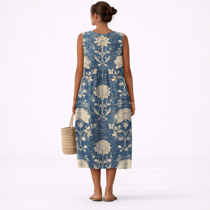 Aurora™ | Abito Midi Floreale Classico