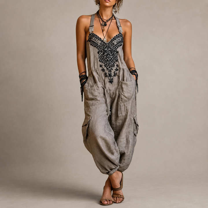 WREN | Salopette Boho con Fit Harem