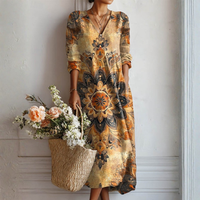 Dora™ | Vestito Floreale Eleganza Naturale