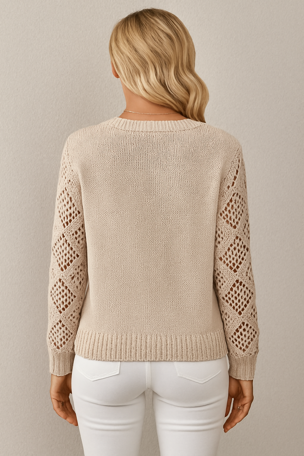 Claudia | Maglione a Maglia Openwork