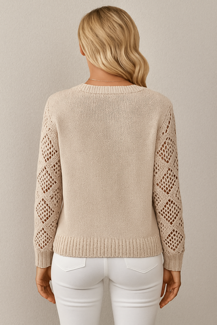 Claudia | Maglione a Maglia Openwork