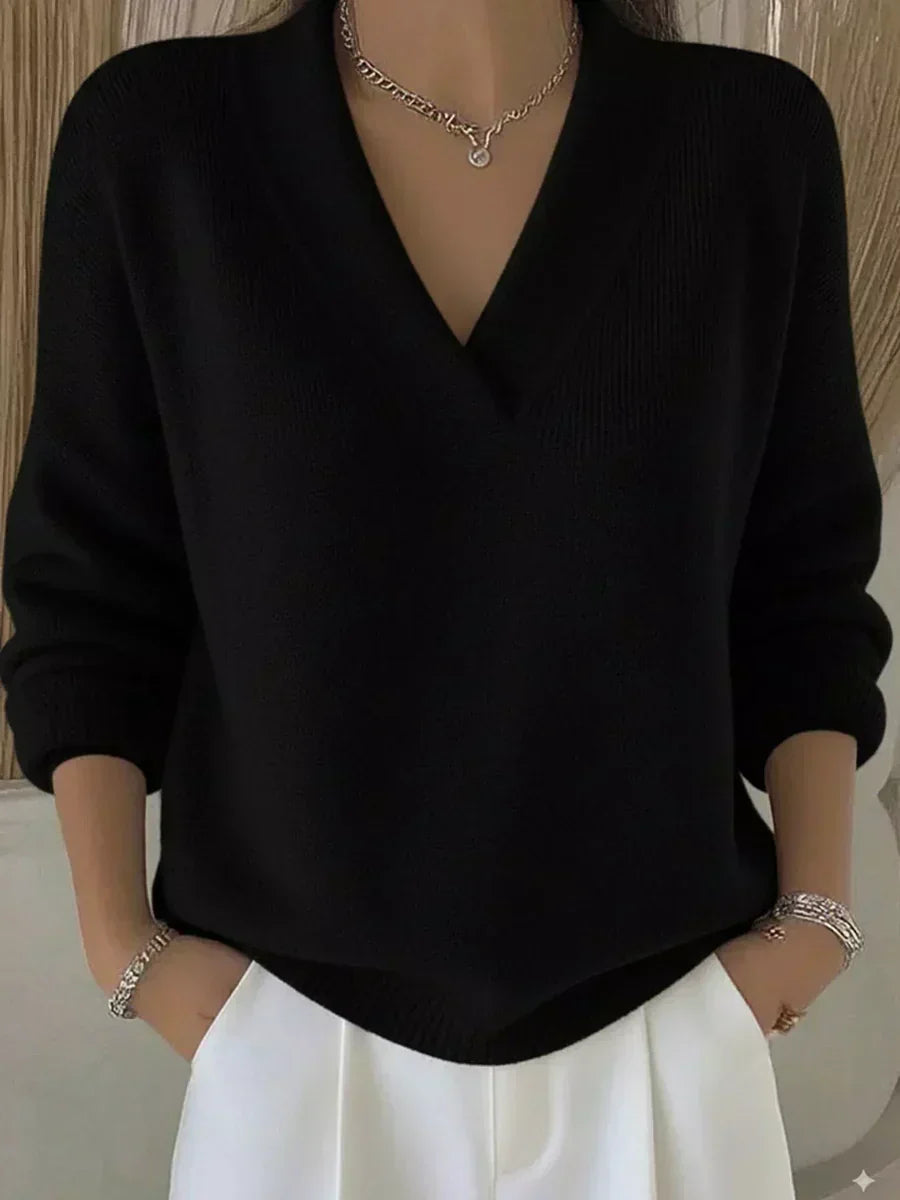 Vivelle™ | Maglione V-Neck Relaxed