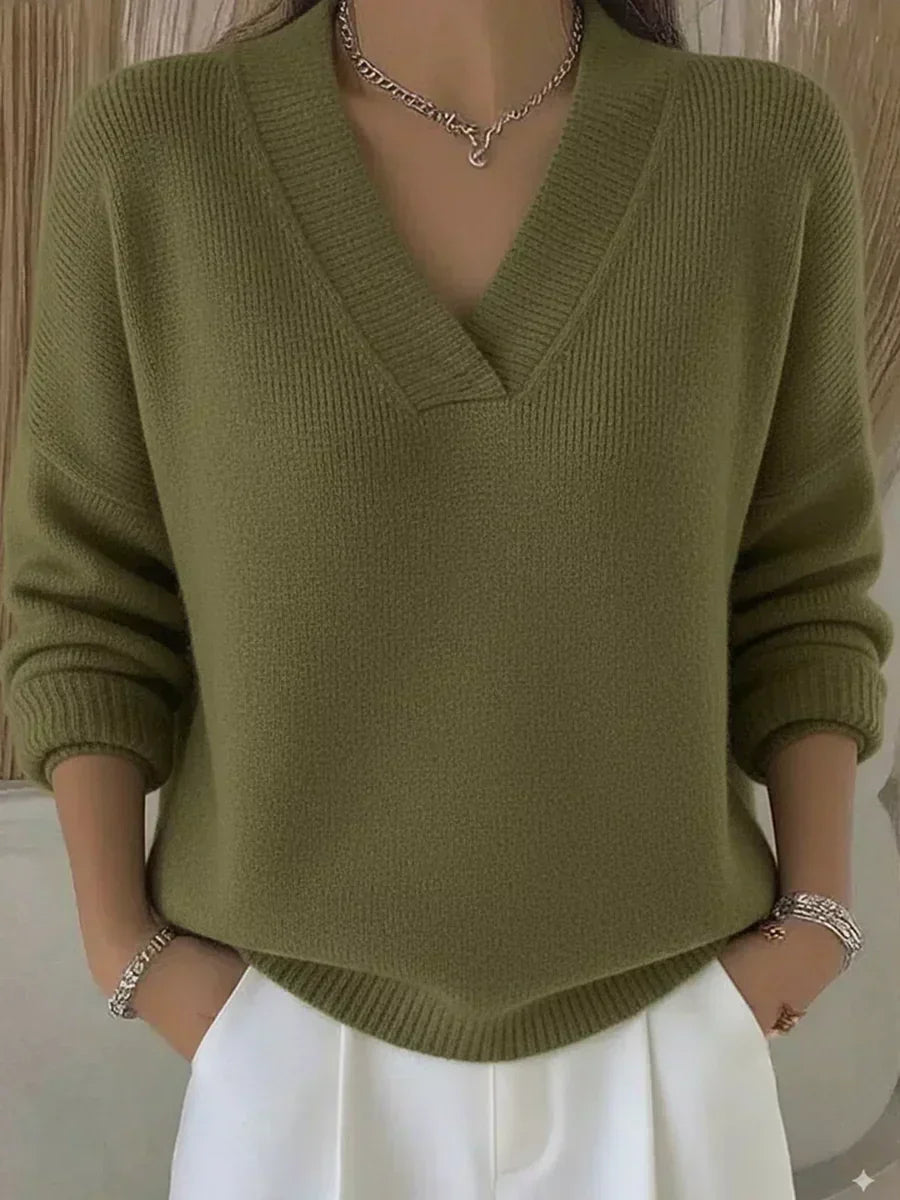 Vivelle™ | Maglione V-Neck Relaxed