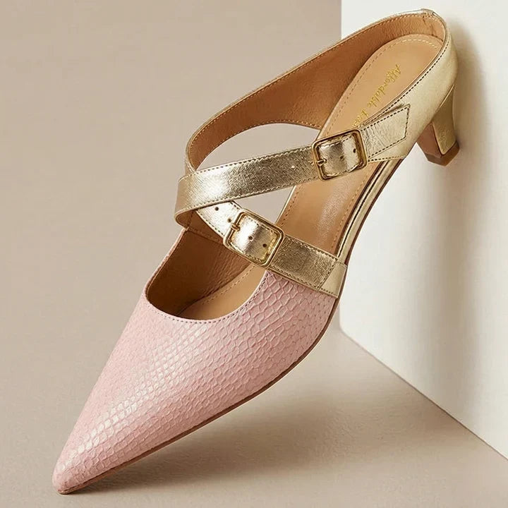 Mule in vera pelle Zelle